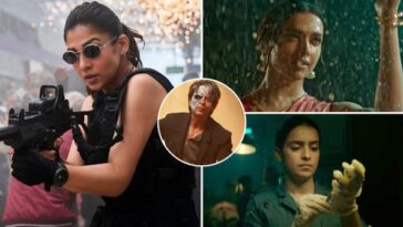 New Jawan poster: Shah Rukh Khan introduces Nayanthara's cop look, calls her ‘thunder that comes before the storm’