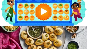 Google Doodle celebrates popular South Asian street food ‘pani puri’
