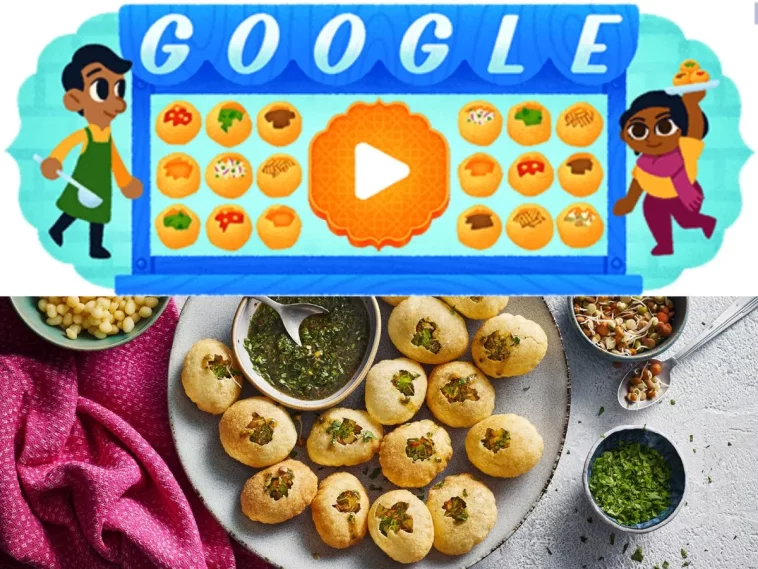 Google Doodle celebrates popular South Asian street food ‘pani puri’