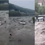 Himachal Rain: Beas In Spate Amid Flash Floods, Landslides. Movement Towards Atal Tunnel Stopped