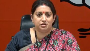 Smriti Irani on Manipur's "FAILED" report card: "CONgress scores well."