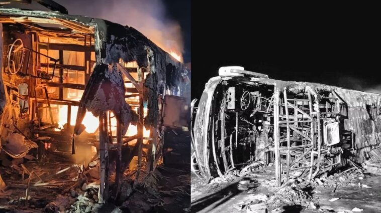 6 killed, 21 injured after buses, one returning from Amarnath yatra, collide in Maharashtra’s Buldhana district