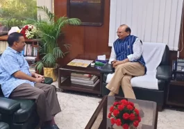 After being nudged by the Supreme Court, Kejriwal and LG Saxena had a meeting over the Delhi electrical commission.