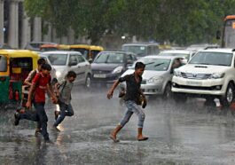 Delhi wakes up to rain lashing several parts of the city
