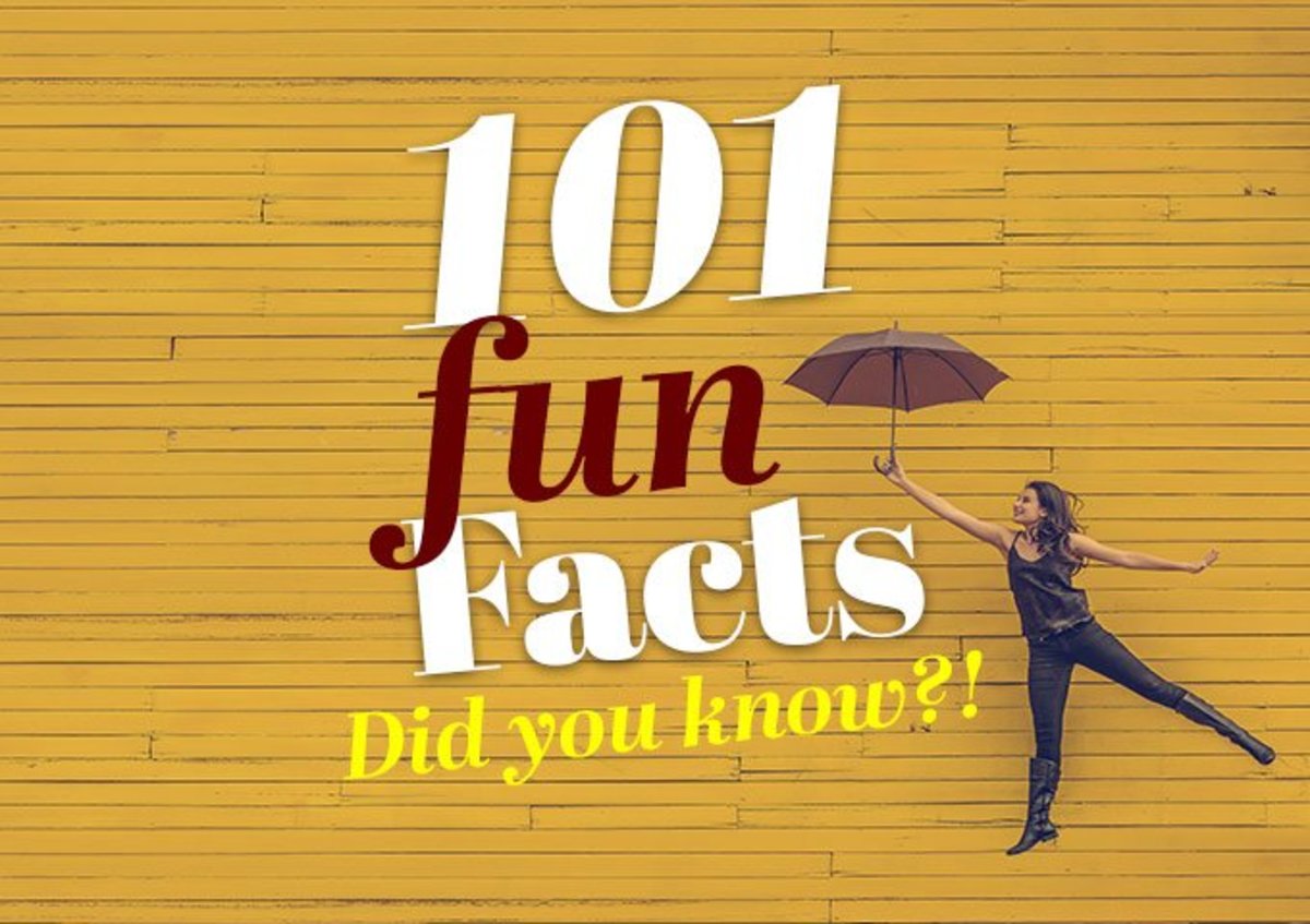 50 Random Facts that you Won’t Believe are True.