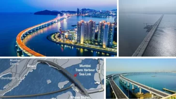 The Mumbai-Navi Mumbai Sea Bridge Project, India's Longest