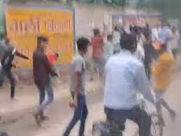 Nangloi Muharram procession clashes, injuring police and vandalising vehicles.