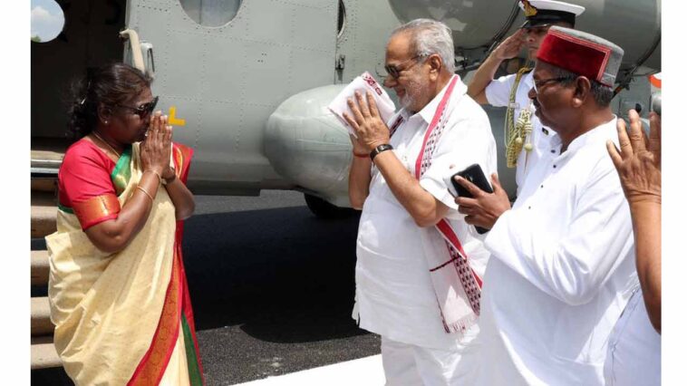 President Murmu on three-day visit odisha