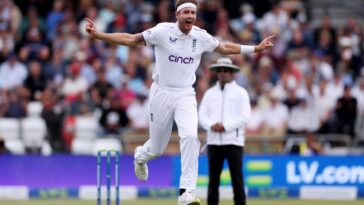 Stuart Broad completes 600 Test wickets