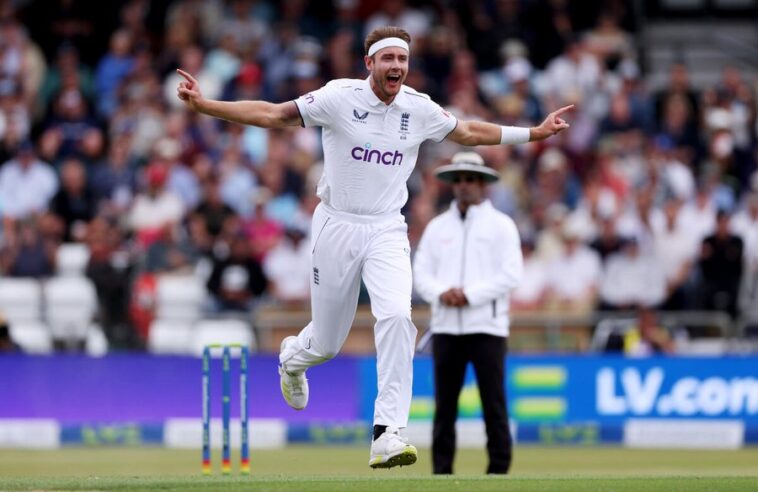 Stuart Broad completes 600 Test wickets