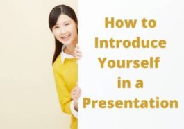 How To Introduce Yourself Professionally