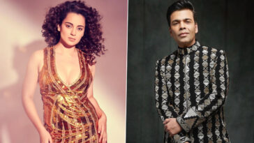 Kangana Ranaut controversy karan johar Kangana Ranaut karan johar Kangana Ranaut reacts to Karan Johar emergency Kangana karan