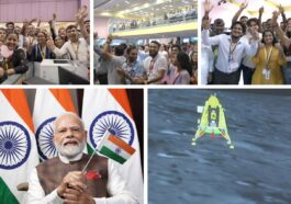 PM Chandrayaan-3 Modi to congratulate ISRO scientists in Bengaluru.