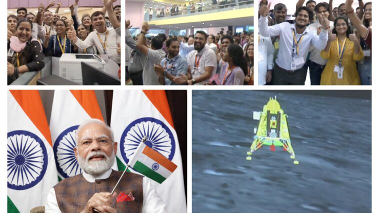 PM Chandrayaan-3 Modi to congratulate ISRO scientists in Bengaluru.