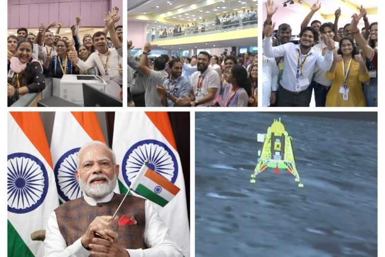 PM Chandrayaan-3 Modi to congratulate ISRO scientists in Bengaluru.