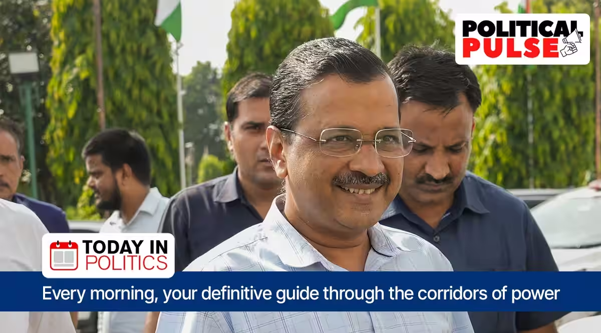 Today in Politics: Arvind Kejriwal in Chhattisgarh, will Delhi CM address recent hiccup in AAP-Cong ties?