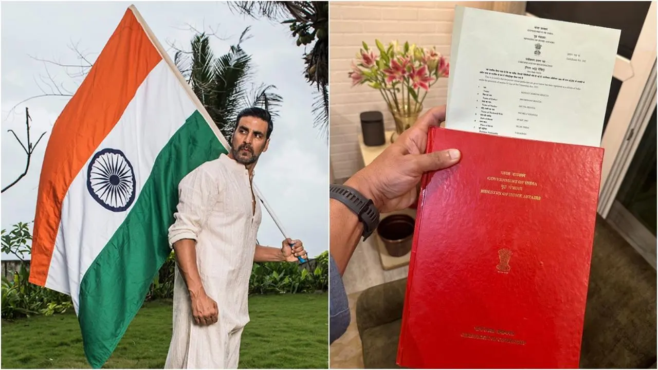 "Dil Aur Citizenship, Not Hindustani"! Akshay Kumar Becomes A Citizen Of India.