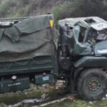 JCO among 9 soldiers killed in Ladakh army truck gorge.