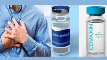 Covid vaccinations in India do not increase heart attack risk.