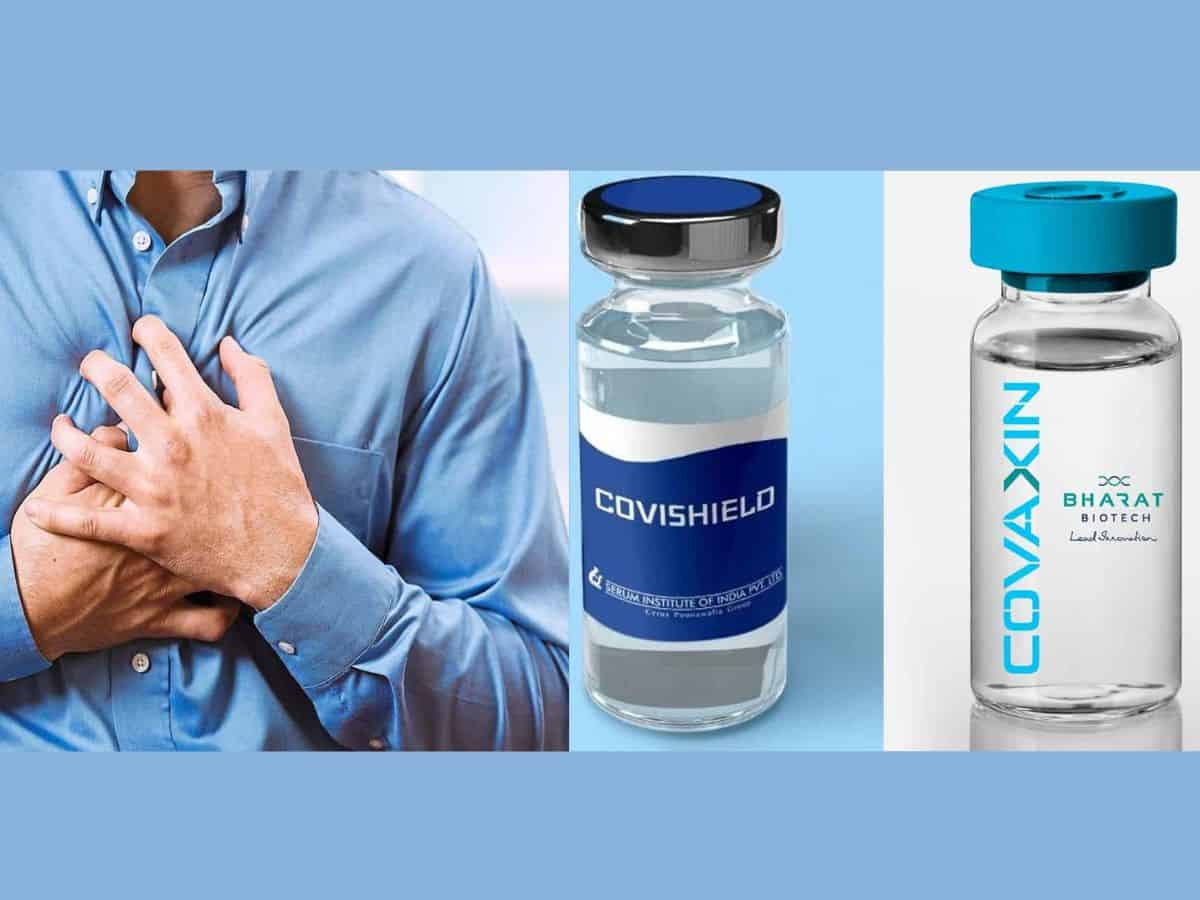 Covid vaccinations in India do not increase heart attack risk.