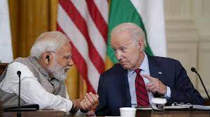 On Delhi visit, Joe Biden thanked PM Modi for G20 leadership.
