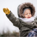 Cute And Warm Hooded Jacket To Protect Them During The Winter Season