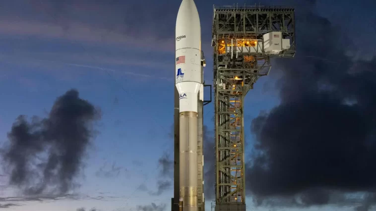 Amazon launches first test satellites for possible internet service