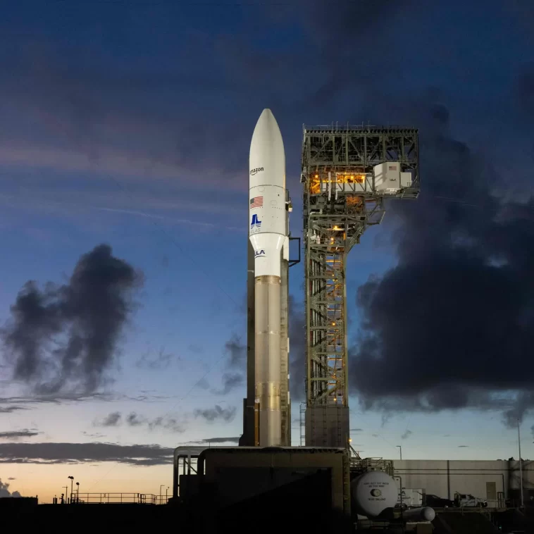 Amazon launches first test satellites for possible internet service