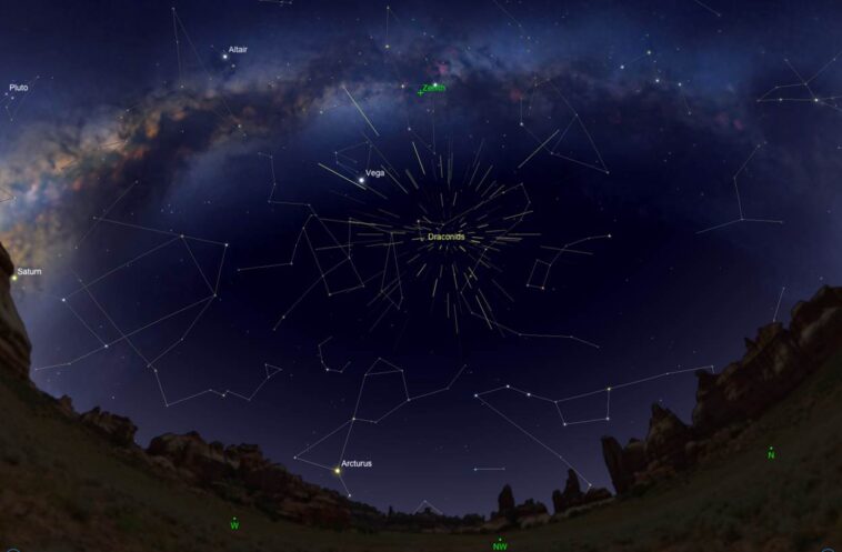 Draconid Meteor Shower: Events and viewing instructions