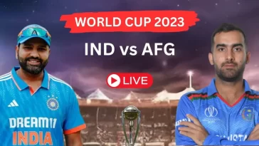 IND vs AFG World Cup 2023