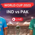 IND vs PAK World Cup 2023