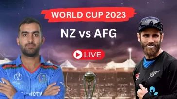 NZ vs AFG ODI World Cup 2023