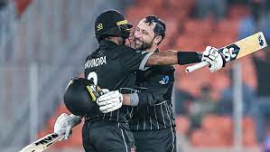 Ravindra, Conway join Virat Kohli as World Cup centurions with spectacular tons against England.