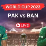 PAK vs BAN ODI World Cup 2023: