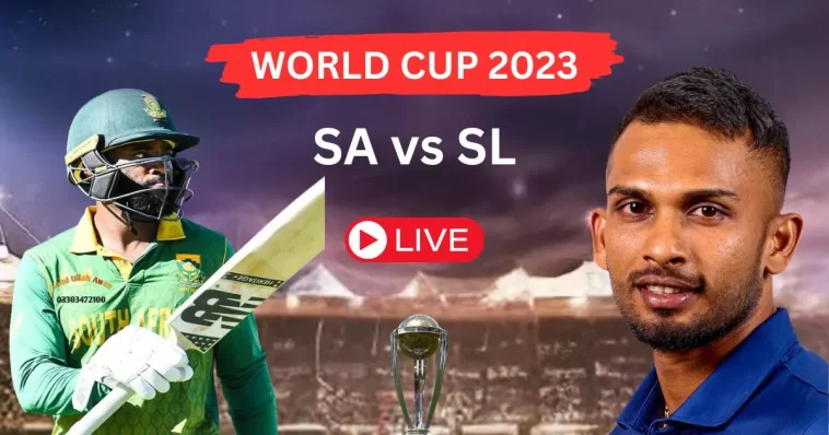 SA vs SL World Cup 2023: