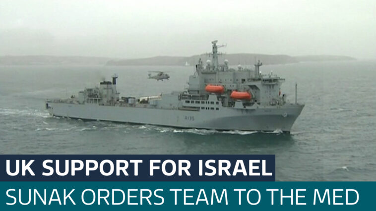UK to send Navy ships, surveillance aircraft for Israel