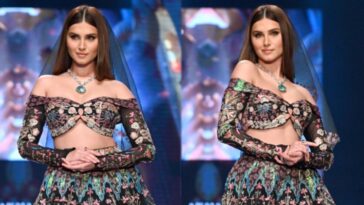 Delightful lehengas worn by Tara Sutaria and Rakul Preet Singh dominate Lakme Fashion Week, establishing new benchmarks for festive fashion.