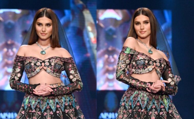 Delightful lehengas worn by Tara Sutaria and Rakul Preet Singh dominate Lakme Fashion Week, establishing new benchmarks for festive fashion.