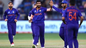 Live Score, Cricket World Cup 2023: India vs. Afghanistan: Rohit Sharma sets a record century and breaks the opening stand on 156.