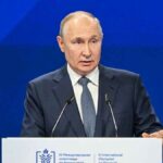 Vladimir Putin holds the United States accountable for the Israel-Gaza conflict, stating, "That demonstrates your failure..."