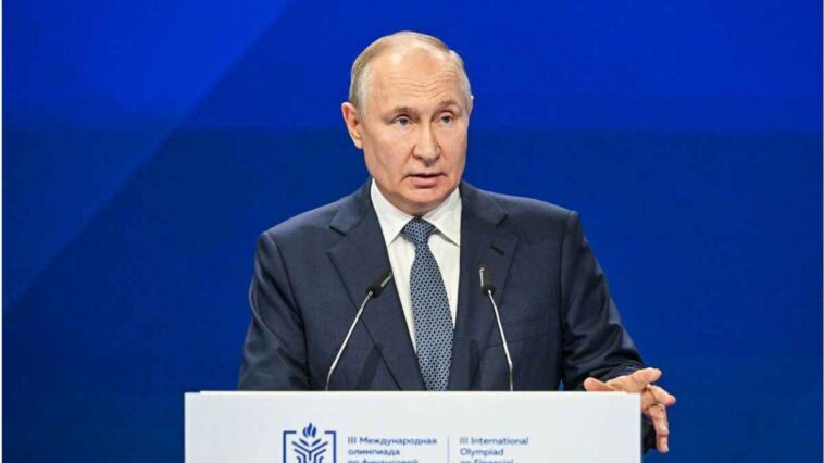 Vladimir Putin holds the United States accountable for the Israel-Gaza conflict, stating, "That demonstrates your failure..."