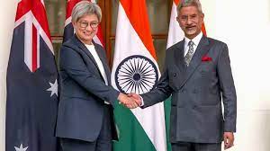 S Jaishankar discusses ‘Extremism…’ on Australian FM’s Canada segment.