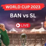 BAN vs SL ODI World Cup 2023