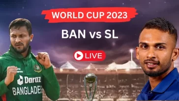 BAN vs SL ODI World Cup 2023