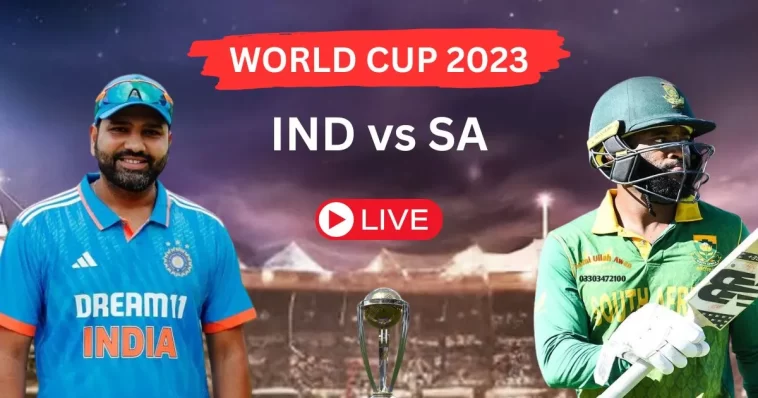 IND vs SA ODI World Cup 2023