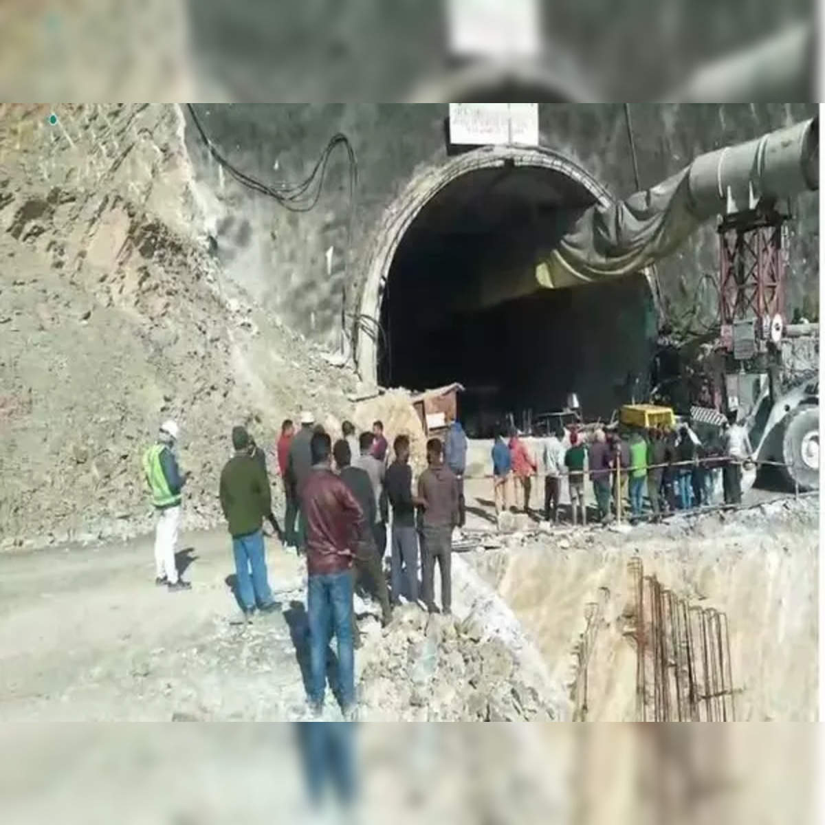 "Uttarakhand tunnel collapse Uttarakhand Tunnel Uttarkashi tunnel collapse 40-workers-trapped-in-uttarakhand-tunnel-may-take-2-more-days-to-rescue