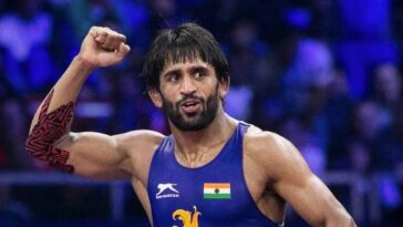 Bajrang Punia, the Indian wrestling star.
